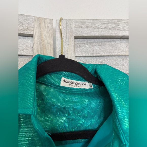 Ranch Dress’n Youth Western Shirts Rodeo Size XL Girls - Picture 9 of 12